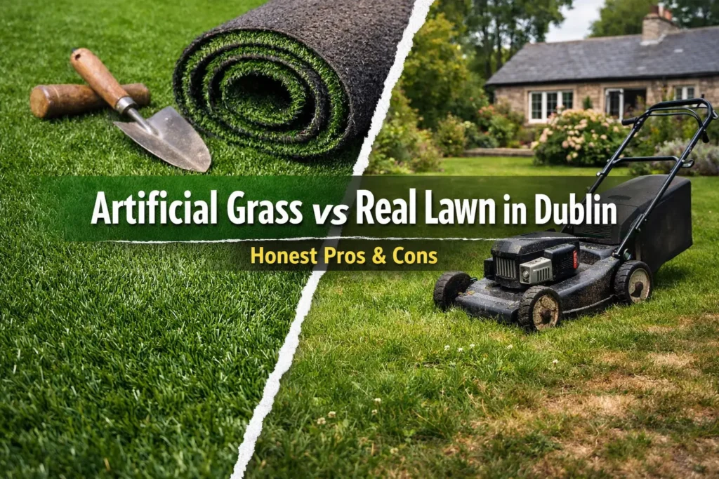 Artificial Grass vs Real Lawn in Dublin Honest Pros & Cons
