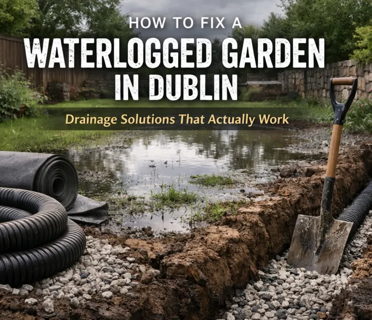 How to Fix a Waterlogged Garden in Dublin (Drainage Solutions That Actually Work)