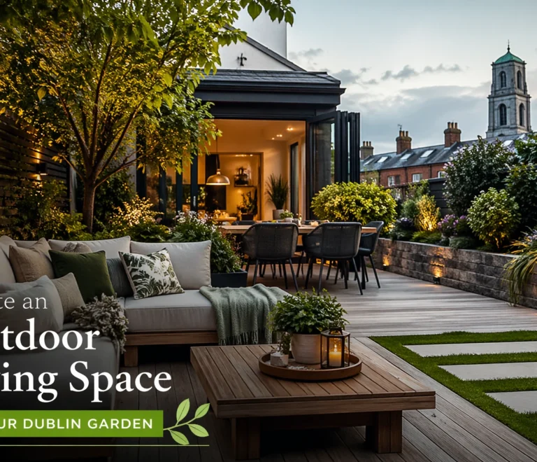 How to Create an Outdoor Living Space in Your Dublin Garden