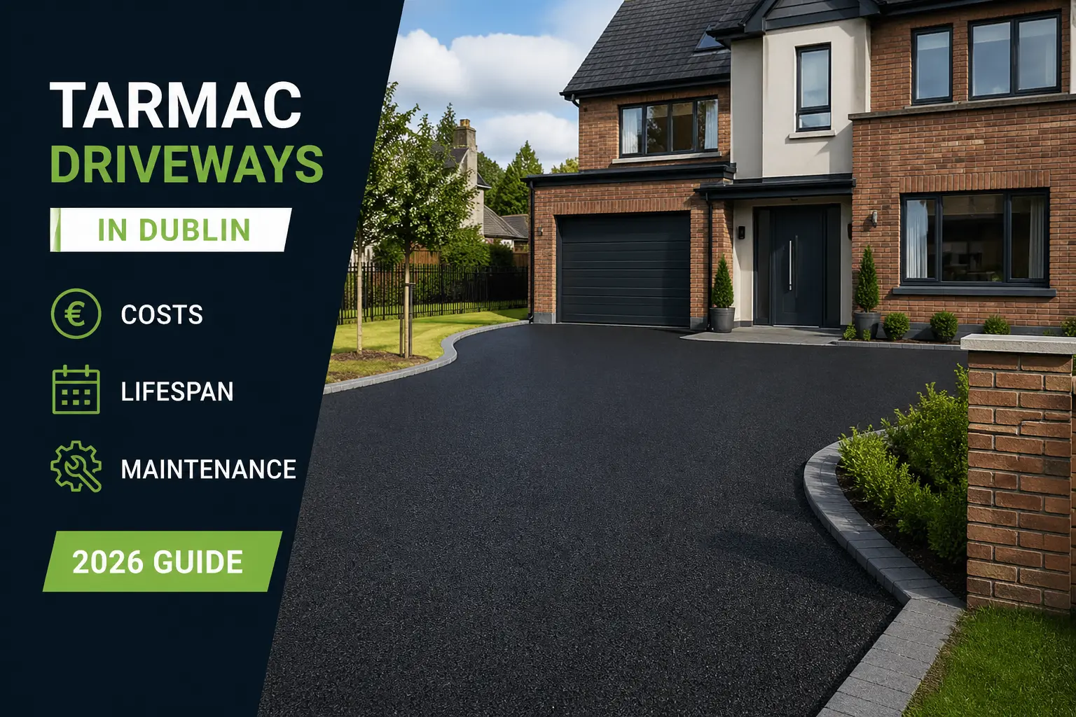 Tarmac Driveways in Dublin Costs, Lifespan & Maintenance (2026 Guide)