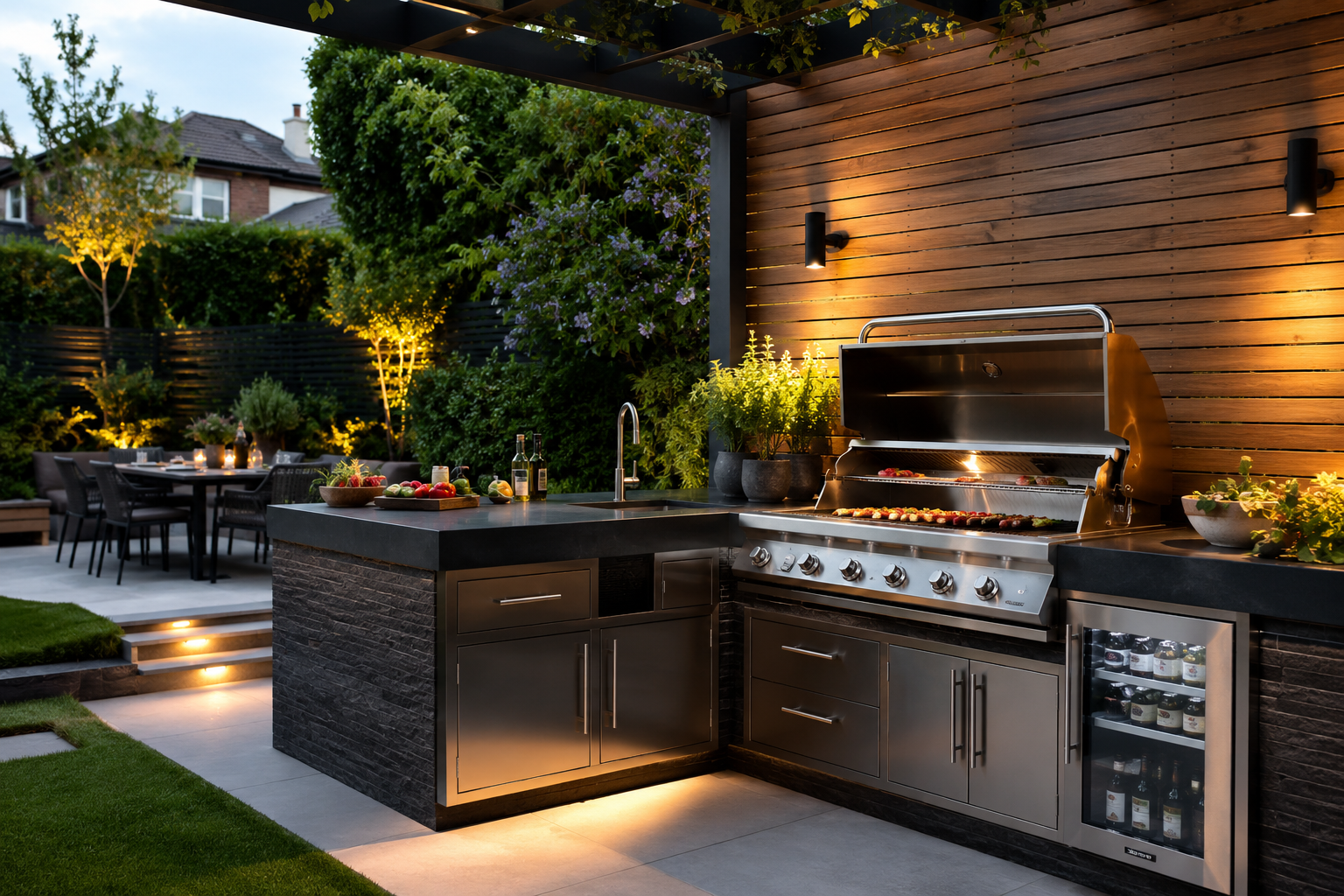 Building a BBQ & Outdoor Kitchen Area in Your Dublin Garden