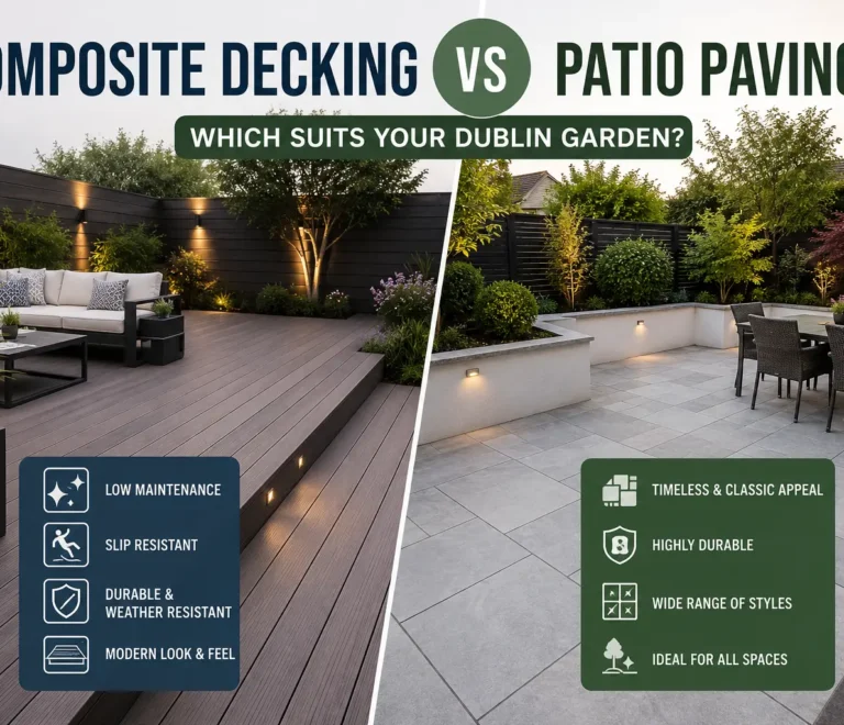 Composite Decking vs Patio Paving