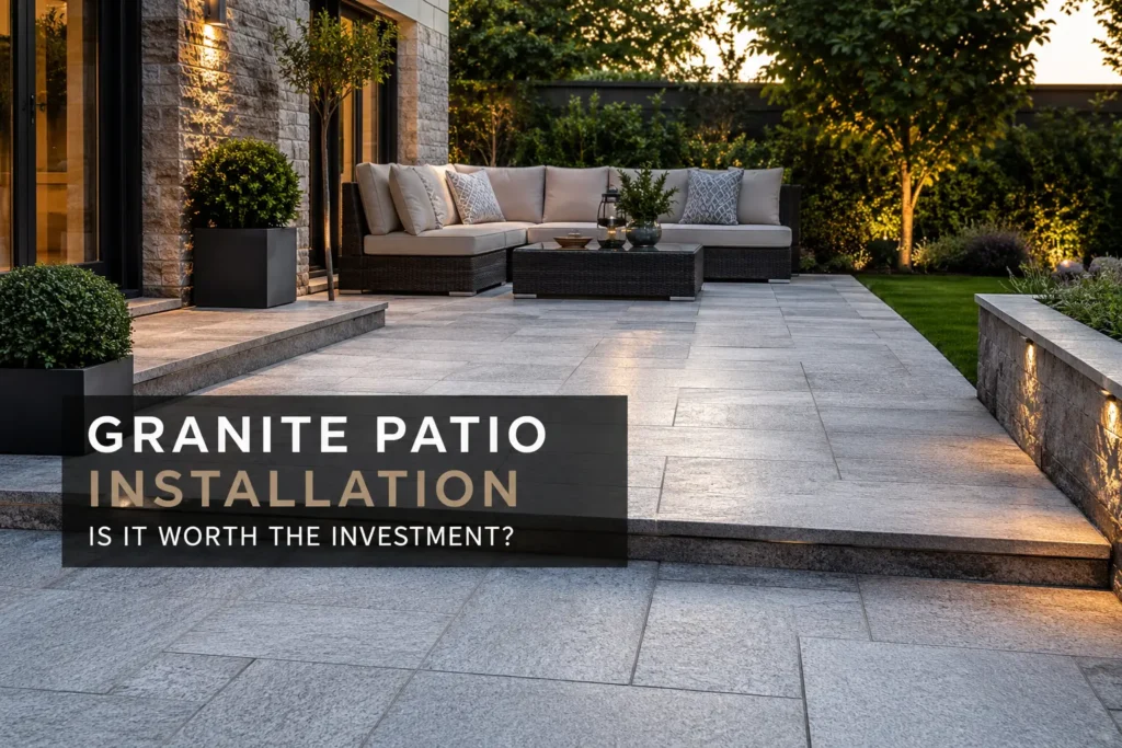 Granite Patio Installation Is It Worth the Investment in Dublin