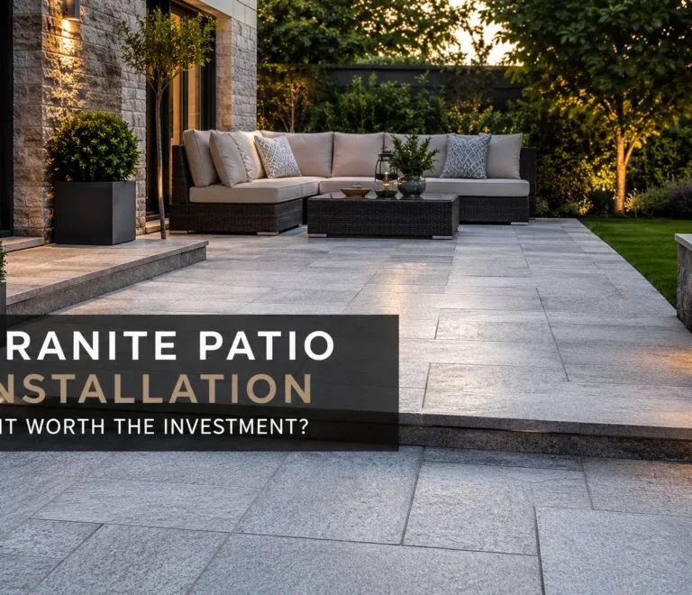 Granite Patio Installation Is It Worth the Investment in Dublin