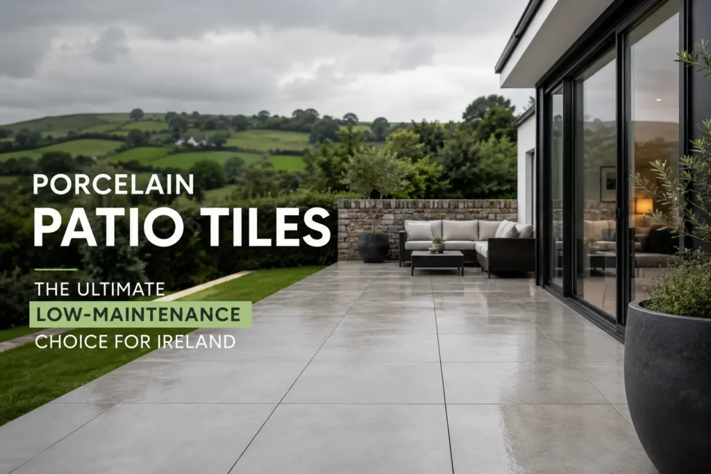 Porcelain Patio Tiles The Ultimate Low-Maintenance Choice for Ireland