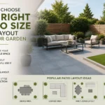 How to Choose the Right Patio Size and Layout for Your Garden