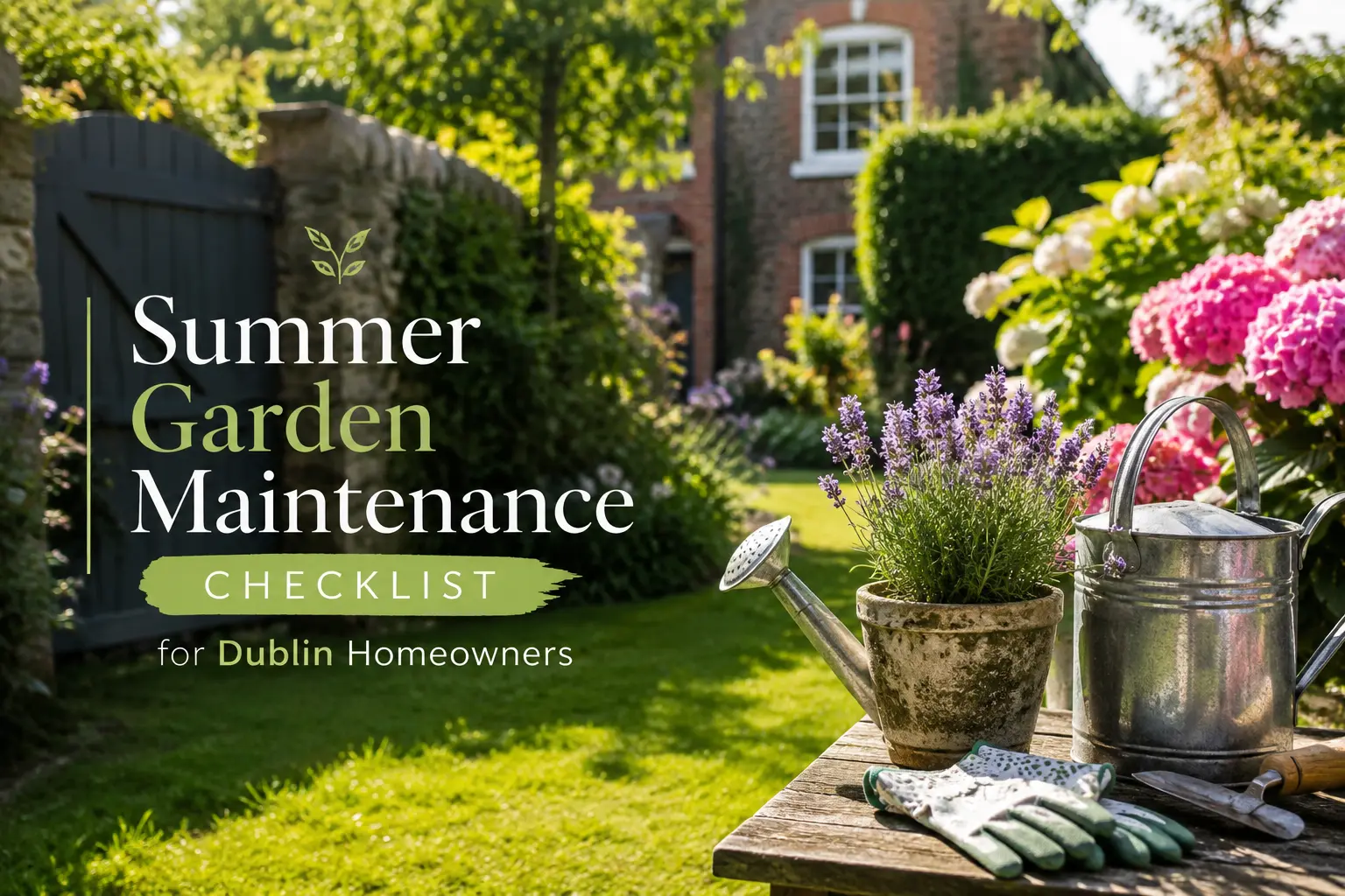 Summer Garden Maintenance Checklist for Dublin Homeowners
