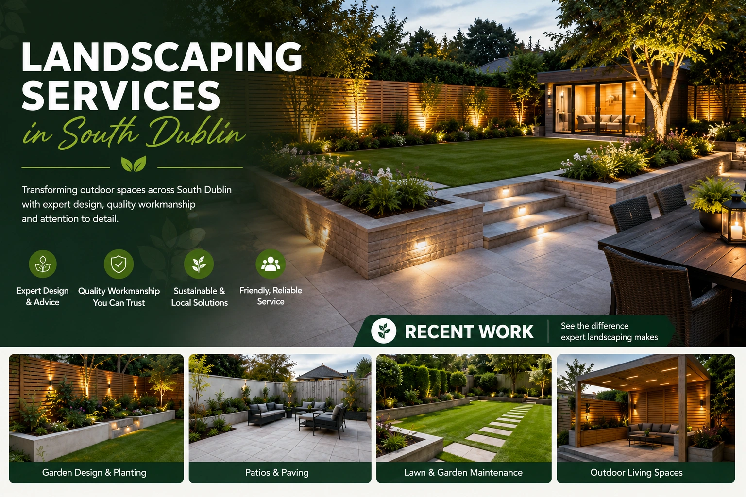 landscaping services across South Dublin