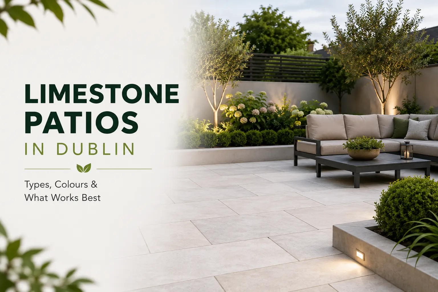 Limestone Patios in Dublin
