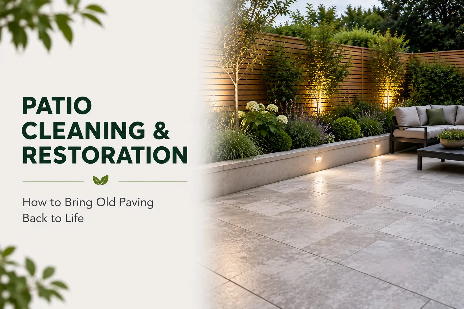 Patio Cleaning
